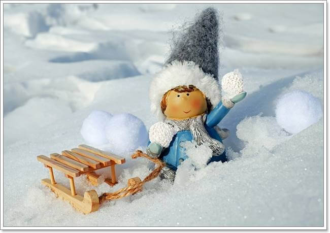 雪遊びできる「びわ湖バレイ」スノーランド