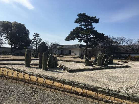 岸和田城の庭