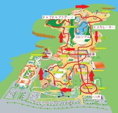 志摩スペイン村の地図