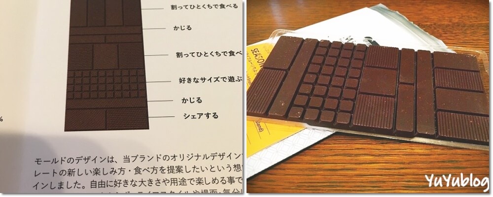 チョコレートの形
