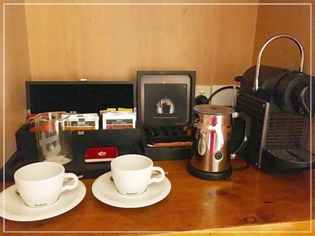 プルマンリーフホテルカジノで無料で飲める紅茶やコーヒー