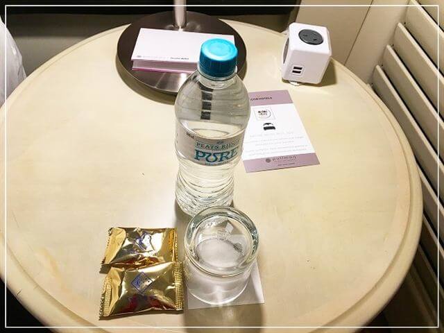 プルマンリーフホテルカジノでもらった水