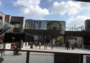 駅直結スケートリンク「アゴーラ・リージェンシー堺」でスケート遊び