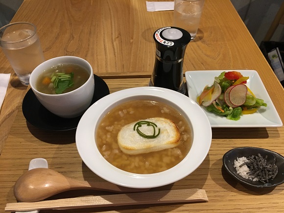 茶粥ランチ