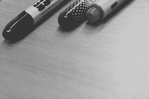 鍵盤ハーモニカの油性マジックの消し方