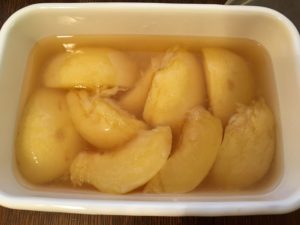 直ぐに作れる！簡単『桃のコンポート』の作り方