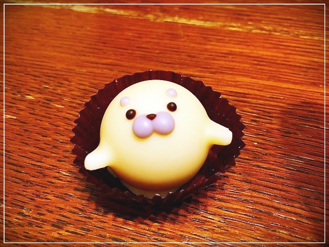 癒し系アザラシチョコ
