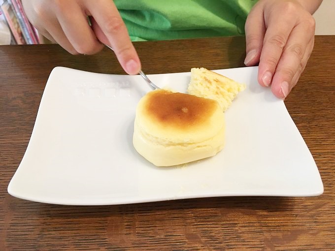 ふわふわチーズケーキ