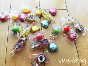 アドベントカレンダーの中身のお菓子を買いました。個包装限定