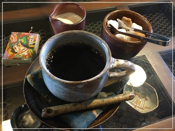 食後のコーヒー