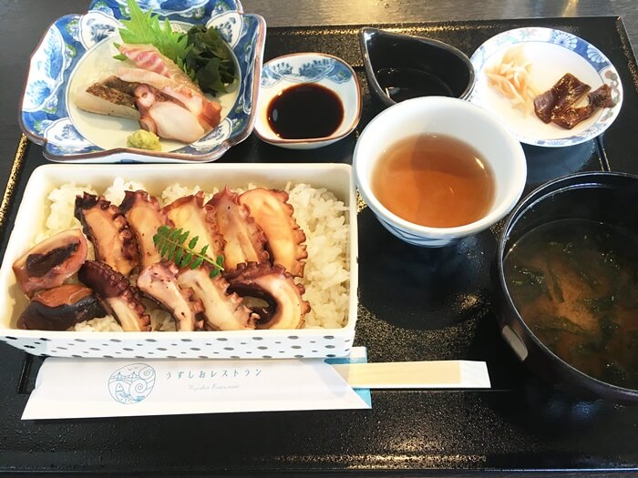 淡路島煮だこの島ごはん