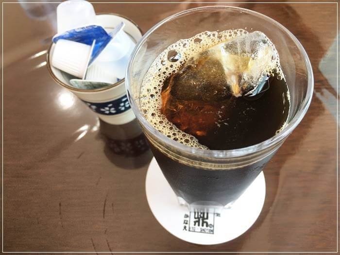 食後にコーヒーを注文