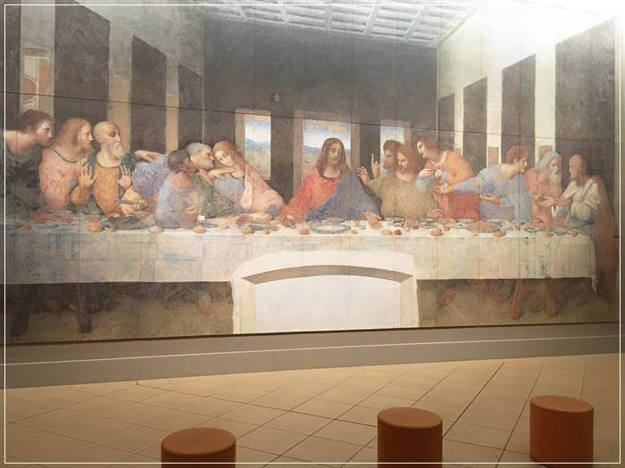 大塚国際美術館のダヴィンチ「最後の晩餐」