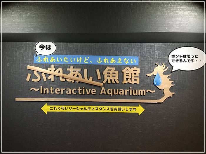 伊勢シーパラダイスの「ふれあい魚館」