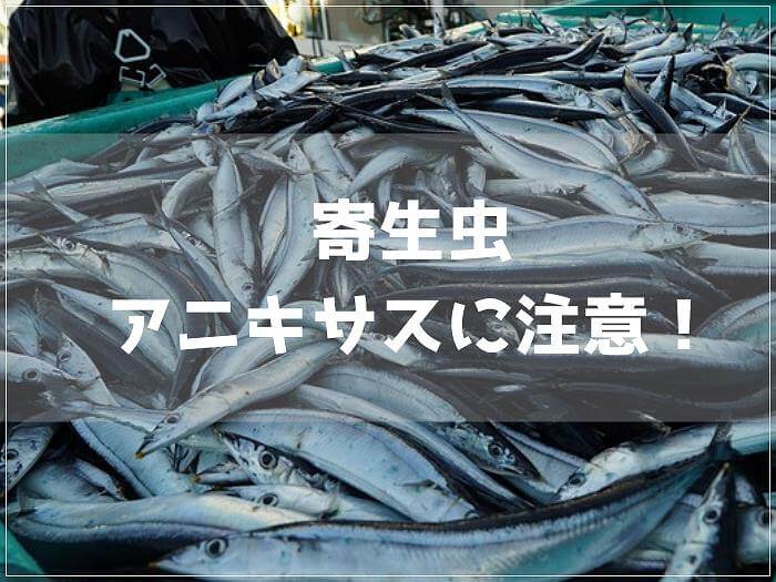 秋刀魚に寄生虫アニサキスがついていた そのまま食べて大丈夫 ゆうゆうブログ