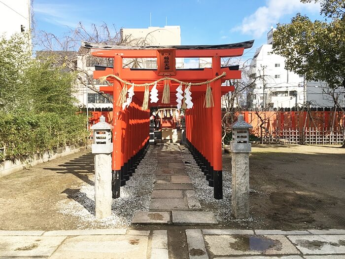 堺「菅原神社」のお稲荷さん