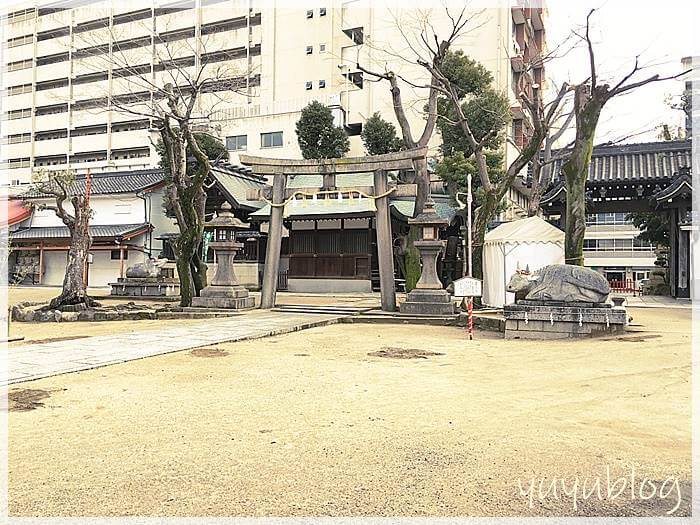 堺「菅原神社」の境内の様子