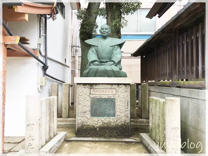堺「菅原神社」の像