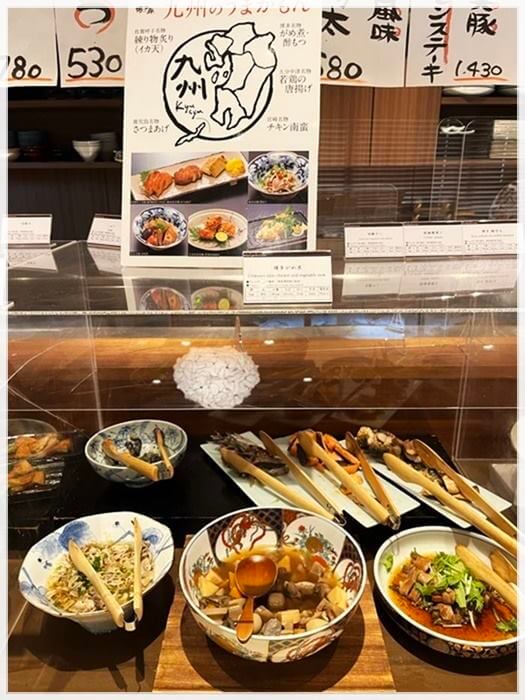 三井ガーデンホテル大阪プレミアの朝食の九州の料理