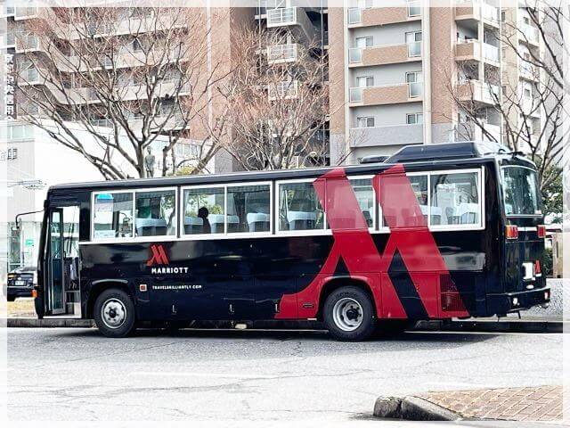 琵琶湖マリオットホテルのシャトルバス