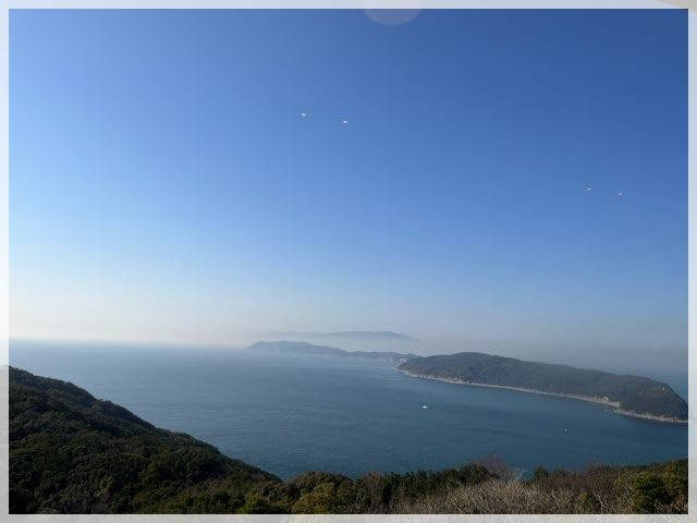 加太国民休暇村のレストランからの風景