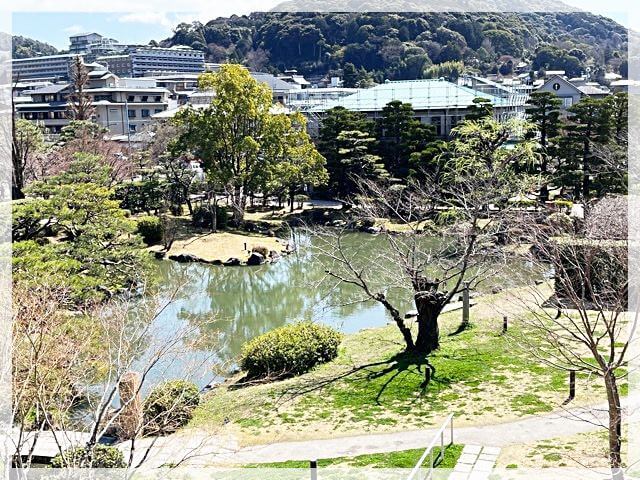 京セラ美術館の日本庭園