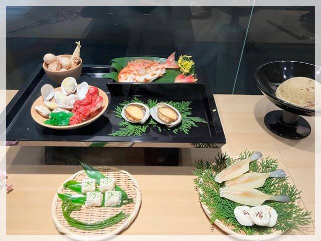 卑弥呼の食事（イメージ）