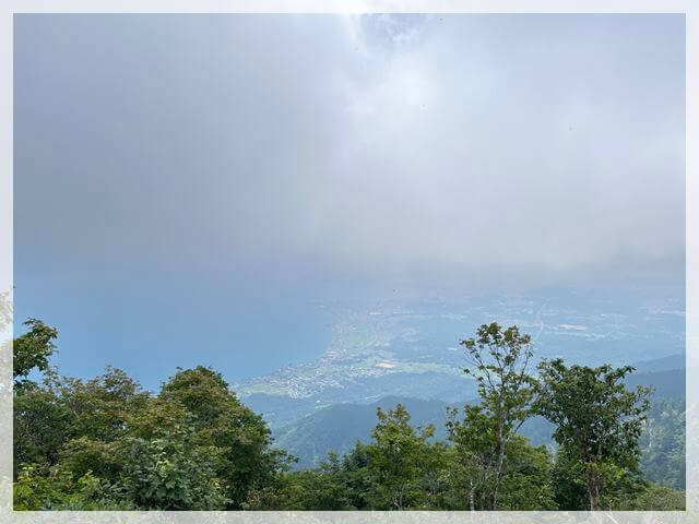 打見山からの琵琶湖