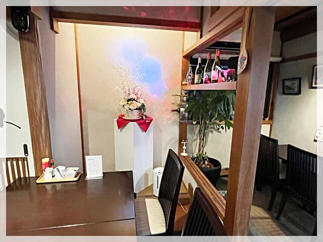 琵琶湖を一望できるイタリアン「ペコリーノ」の店内の様子③