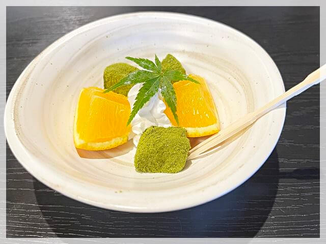 鳳の和食「割烹竜起」の竜起レディースセットのデザート