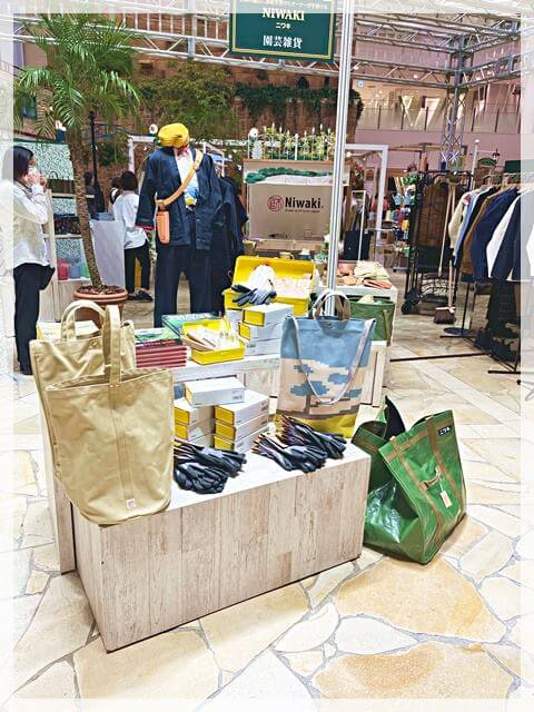 阪急百貨店の英国フェア2024年の園芸雑貨「ニワキ」