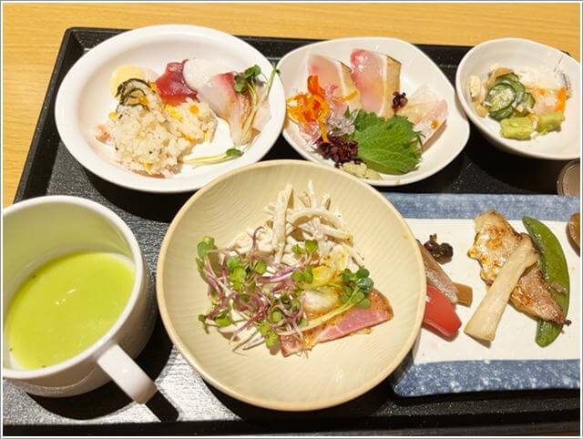 ドーミーイン境港「御宿野乃」の夜のバイキングで食べたもの②