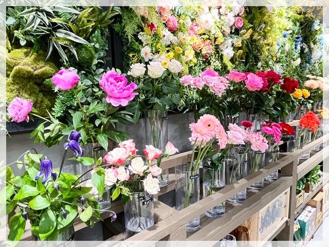 グラングリーン大阪「ガーデンズ」の切り花③