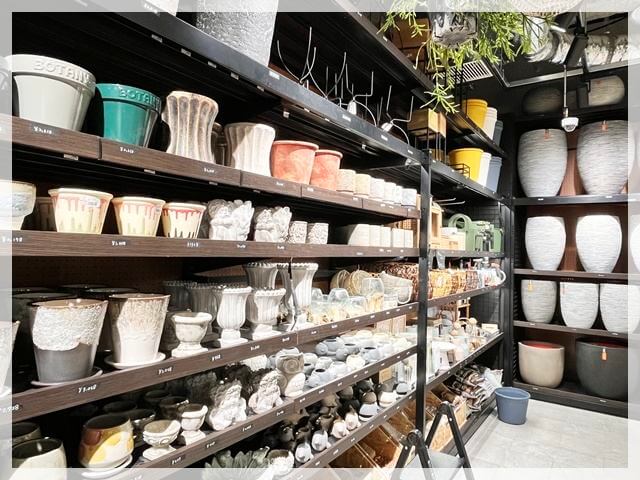 グラングリーン大阪「ガーデンズ」の鉢
