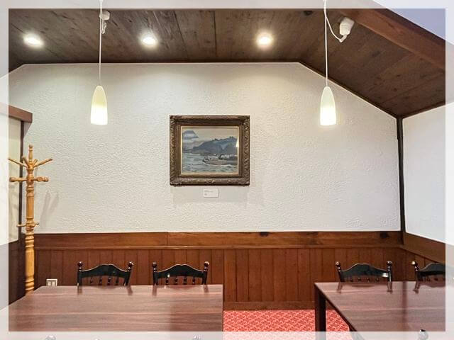 倉敷アイビースクエアの朝食会場「レストラン蔦」の中