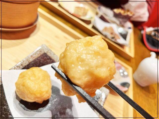 「食堂ネコとトラ」の台湾イカ団子
