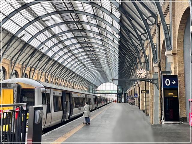 ロンドンのキングスクロス駅