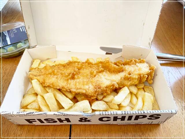 イギリスのハロゲイトで食べた名店「Bradleys」(ブラッドリーズ)のフィッシュ&チップス