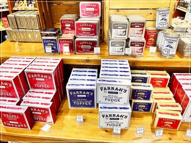 ハロゲイトの「Olde Sweet Shop」で販売されているハロゲイトのトフィー