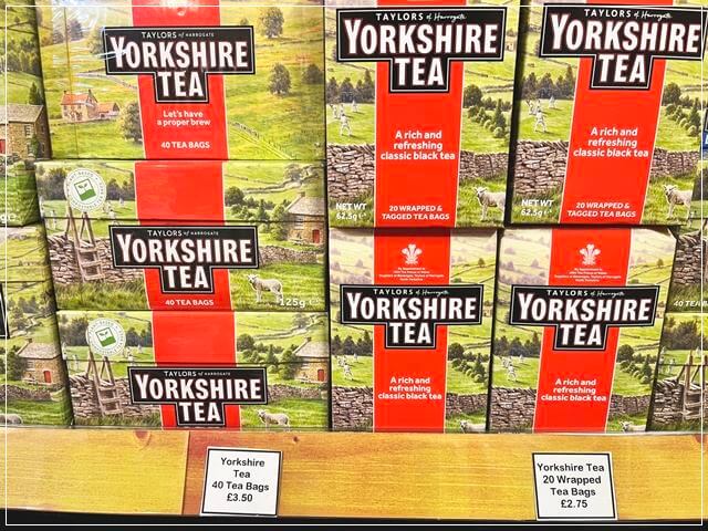 ハロゲイトの有名な紅茶「ヨークシャーティー」大容量