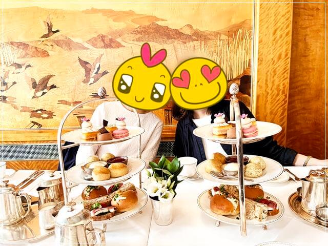 娘とベティーズでアフタヌーンティーを楽しむ