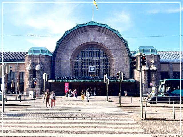 ヘルシンキの駅