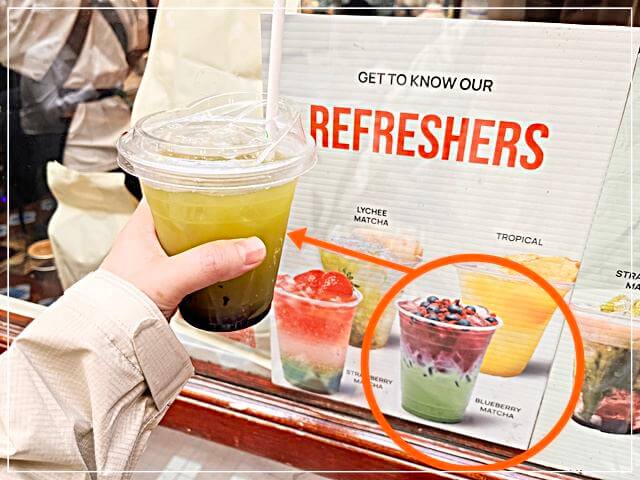 シドニー最古のショッピングモール「ザ ストランド アーケード」で頼んだドリンク