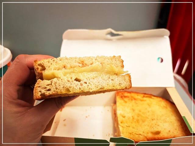 ジェットスターで注文したサンドイッチ