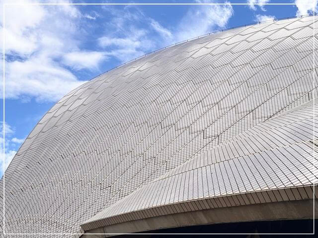 シドニーオペラハウスのタイル