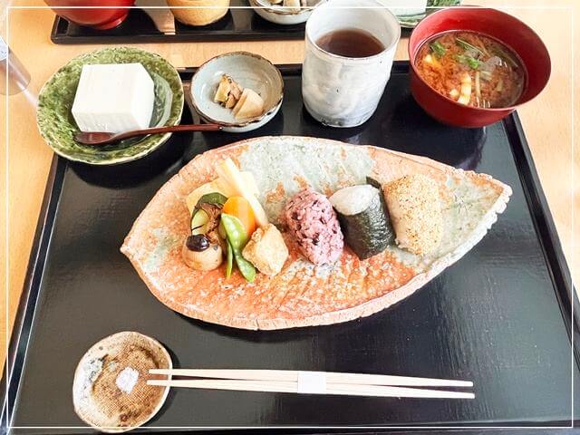 滋賀県MIHO MUSEUM（ミホミュージアム）の「おむすび膳」