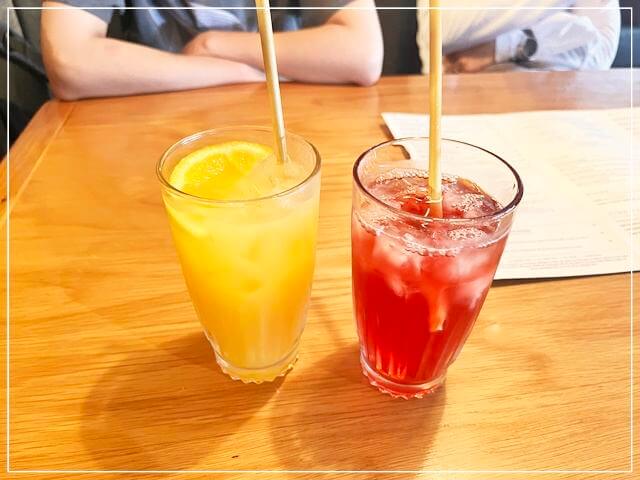 シドニーオペラハウスの「オペラバー」で頼んだジュース