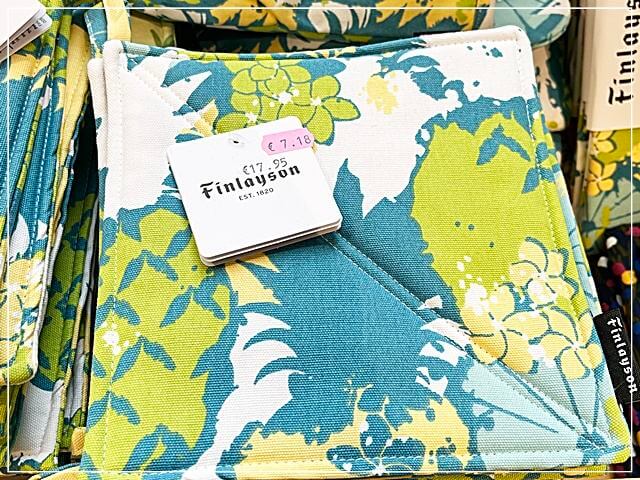 フィンレイソンファクトリーショップのアウトレット品①