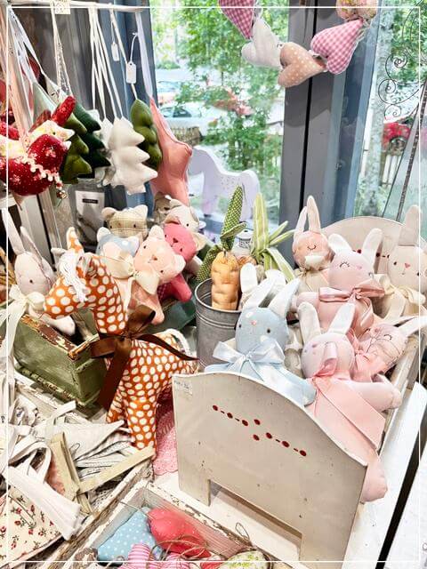 タッリピハのお店の手作りの人形