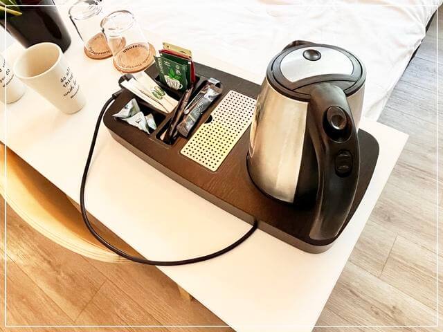 ホテルヘルカのポット